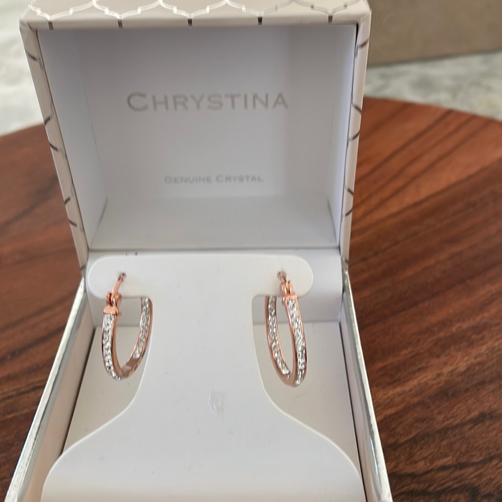 Crystal earrings